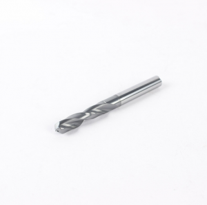 តម្លៃទាបបំផុតរបស់ប្រទេសចិន Bfl Tungsten Carbide Milling Cutters 3 Flutes Twist Drill Bit with Coolant Hole Carbide Drill Bits Jobber Drill