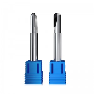 High Hardness PCD Diamond CNC End Mill Tools With Hardware Cutting Tools