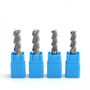 HRC55 Flutes Roughing End Mill For Aluminium/Stel