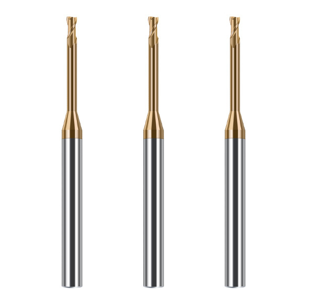 Massive Selection for Boring End Mill - HRC55 Carbide 2 Flutes Long Neck Short Flutes Square End Mill – MSK