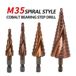 HSS Cobalt Step Drill Bits 4-20MM 4-32MM