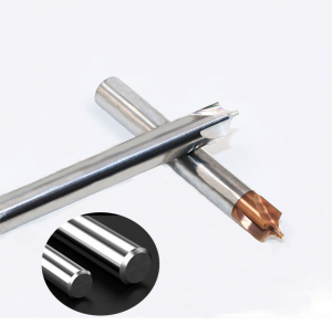 کاربایډ HRC65 4 Flutes Chamfer Milling Cutter