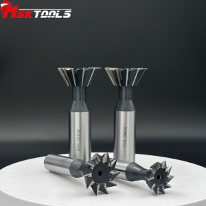 BAGONG Tool Metalworking End Mill HSS Dovetail Milling Cutter