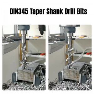 DIN345 HSS6542 Morse Taper Shank Drill Bits
