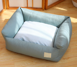 Роскошная хлопковая мягкая удобная ортопедическая кровать для собак