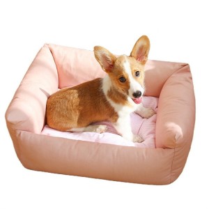 Luxusná bavlnená mäkká pohodlná ortopedická posteľ pre psa