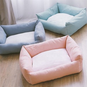 Luxusná bavlnená mäkká pohodlná ortopedická posteľ pre psa