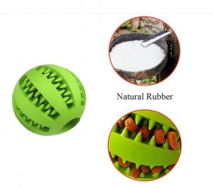 Hot Selling Nontoxic Durable Dog Teething Toys Balls