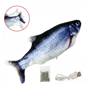 Wholesale Custom USB Chargeable Simulated Fish Toys