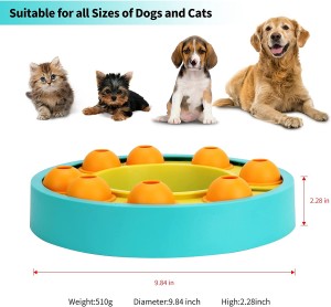 Hot Sale Puzzle Turntable Dog Food Dispenser Toys