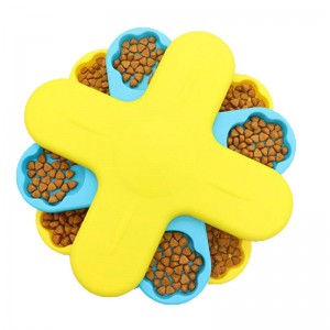 Lag luam wholesale Custom Puzzle Pet Leakage Food Toy