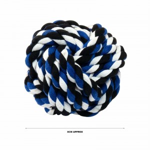 Cotton Rope Interactive Molar Teeth Cleaning Dog Toys Ball