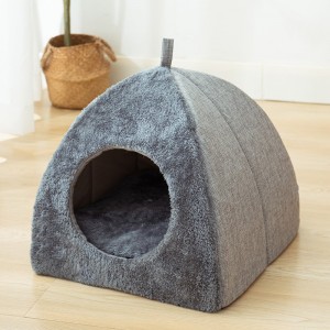 Coussin de couchage intérieur confortable, doux et chaud, grotte pour chat