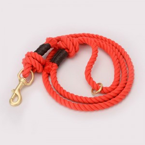 Durable Personalized Cotton Traction Rope Dog Walking Leash
