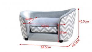 Luxury Pet Nest Soft Comfortable Pet Furniture Sofa Beds