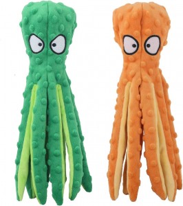 Customized Octopus Shape Pet Interactive & Movement Toys