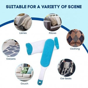 Durable Self-Cleaning Double-Sided Pet Hair Remover Set