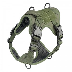 Matibay na Nylon Adjustable Tactical Training Pet Vest Harness