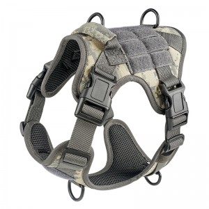 Durable Nylon Adjustable Tactical Training Pet Vest Harness
