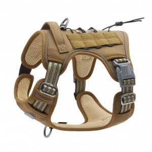 Customized Nylon Adjustable Dog Harness Tactical Vest