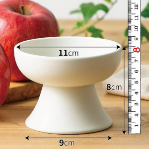 Prilagođena okrugla personalizirana povišena zdjela za hranu za kućne ljubimce