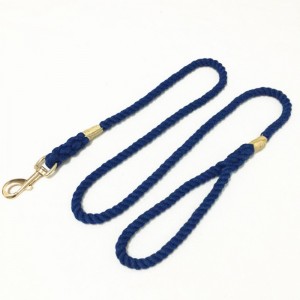Matibay na Multicolor Dog Walking Cotton Rope Leashes