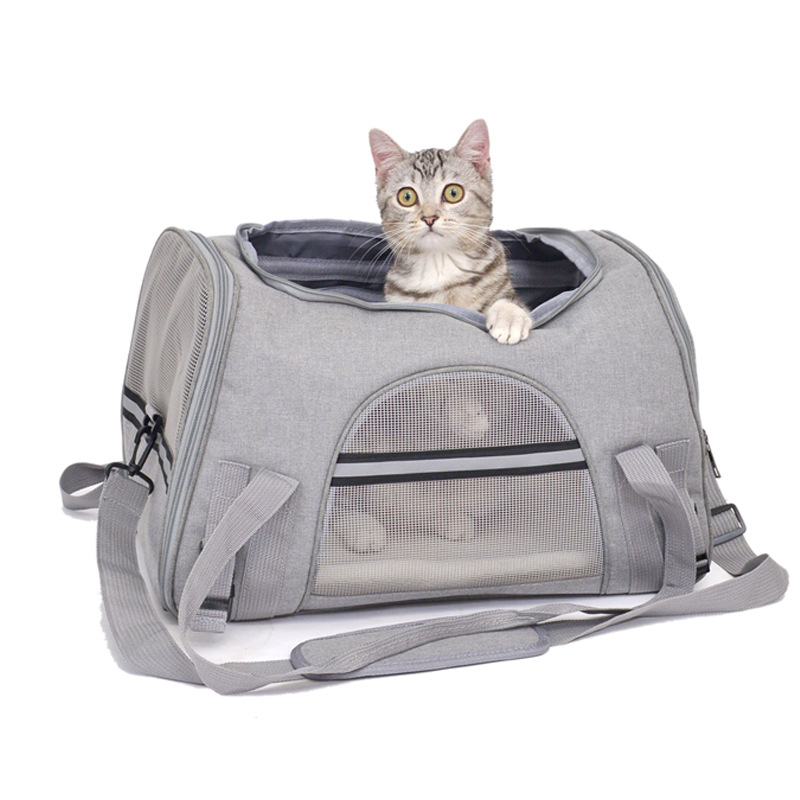 Outdoor Expandable Reflective Pet Carrier Bag