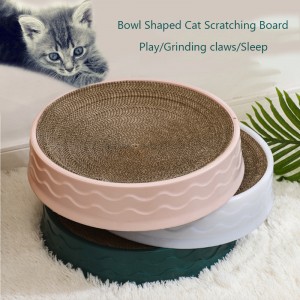Pet Supplies Durable Circular Design Indoor Cat Toy Cardboard