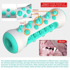 Wholesale Dog Bone Teeth Cleaning Stick Chew Toy For Aggressive
