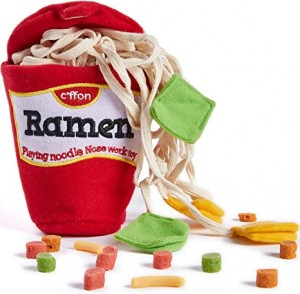 Interaktívna plyšová hračka pre psov Noodle Cup