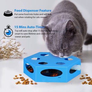 Wholesale Electric Automatic Cat Maze Box with Feather