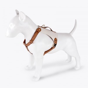Adjustable High Duty Leather Harness for Dog