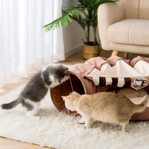 Wholesale Detachable Cat Interactive Play Tunnel Toy