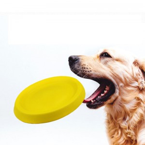 Durable Bite Resistant Pet Interactive Flying Disc Toys For Dogs