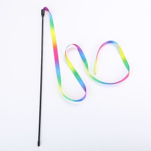 Մեծածախ Պատվերով Ինտերակտիվ Cat Rainbow Wand խաղալիքներ