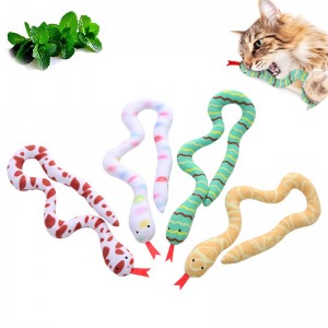 Велепродаја плишане интерактивне играчке у облику мачје траве за мачке
