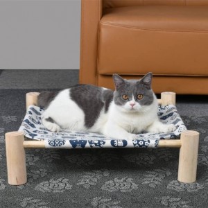 Outdoor Foldable kémping bisa diumbah Elevated Cat Pesanggrahan