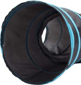 Hot Sale 3 Channels Collapsible Cat Tunnel Tube Toy With Ball