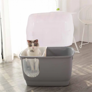 Grosir Self Cleaning Tunnel Anti Belt Out Cat Kotoran Kotak