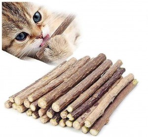 Prírodná zubná pasta Catnip Molar Stick žuvacie hračky pre mačky