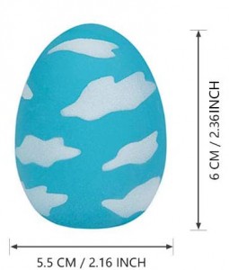Latex-Hüpfquietscher, interaktives Apportieren von Eierbällen, Haustierspielzeug