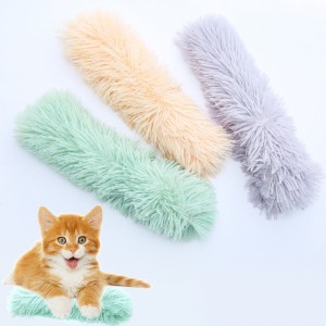 I-Hot Sale Interactive Catnip Soft Plush Stick Cat Pillows Amathoyizi
