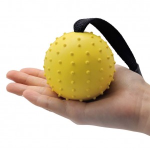 Гумовий відбиваючий м'яч з мотузкою Іграшка для дресирування собак