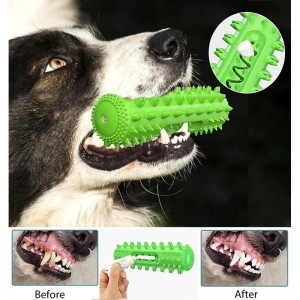 Bagong Disenyong Molar Teeth Cleaning Stick Dog Chew Toy Para sa Agresibo