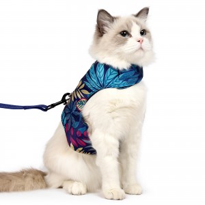 Disinn Ġdid Breathable Escape Proof Pet Harnesses Vest
