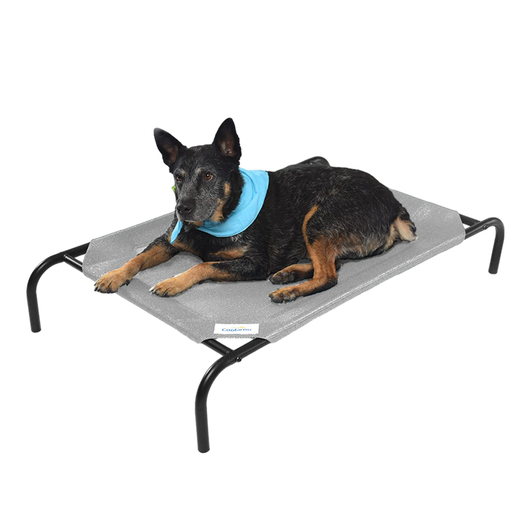 Hot Selling Summer Cooling Portable Outdoor Elevated Dog Bed