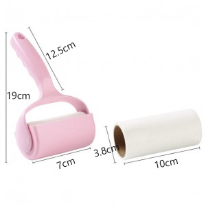 Eco-Friendly Portable Self-Cleaning Pet Hair Remover Roller