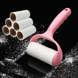 Eco-Friendly Portable Self-Cleaning Pet Hair Remover Roller