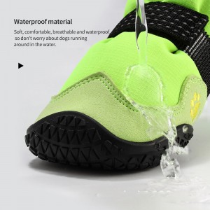 4 Pcs/Set Paw Protector Anti-Slip Waterproof ເກີບໝາ