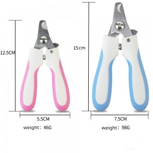 Wholesale Customized Safety Stainless Steel Pet Nail Clippers Set
